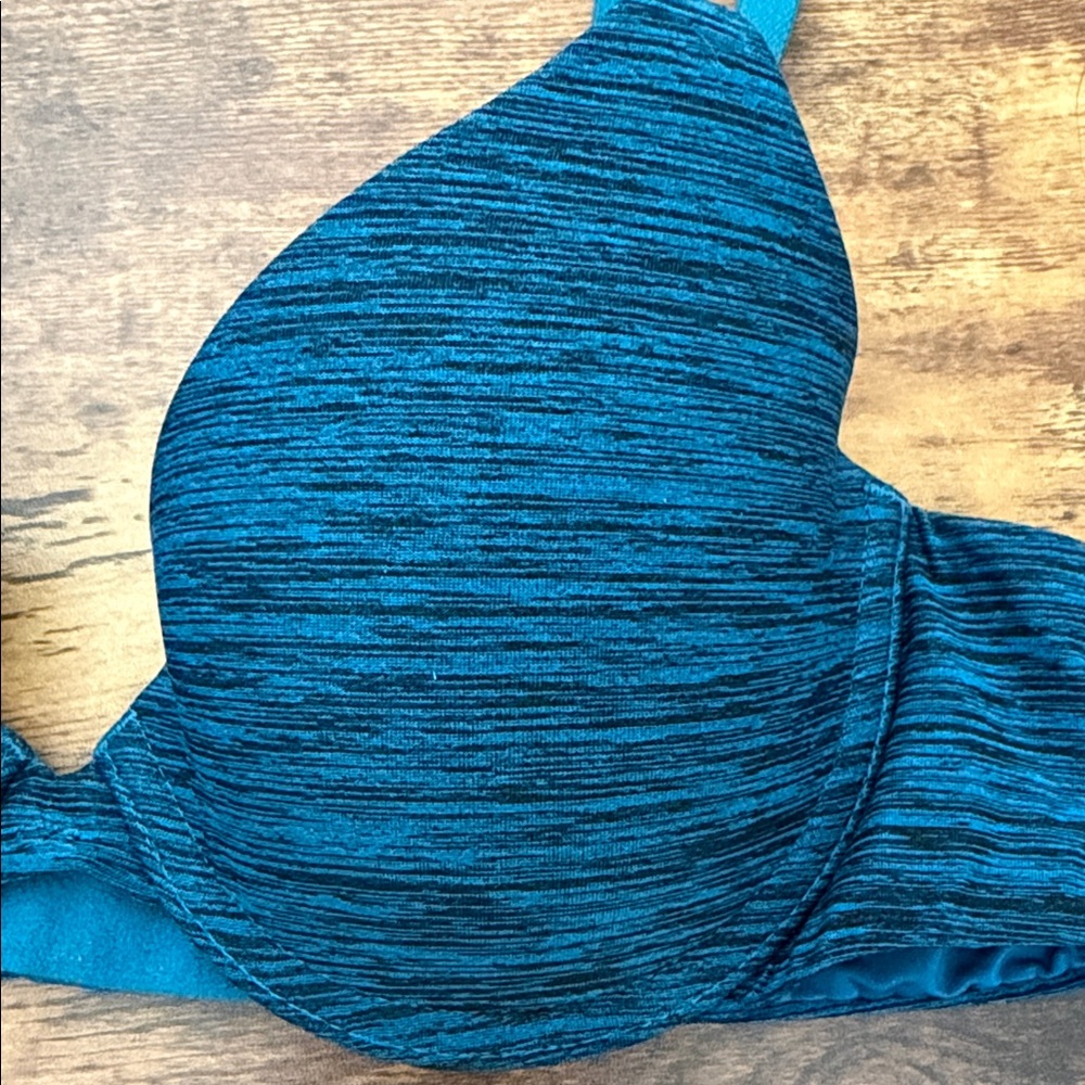Victoria's Secret Blue Heathered T-Shirt Bra - Picture 2 of 5